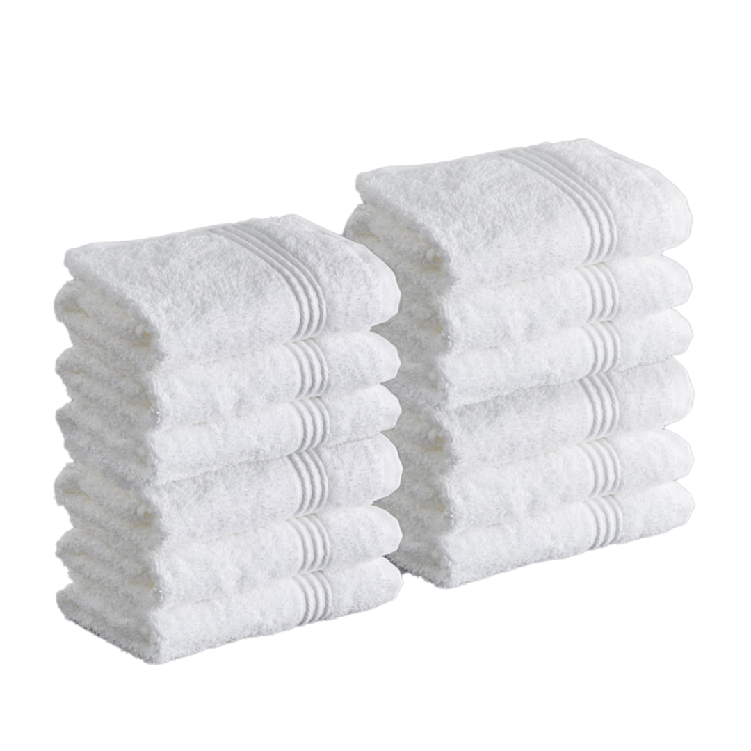 Luxury Cotton Wash Cloth Set