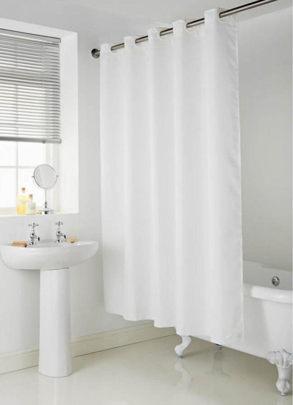 Hookless Bath Curtain