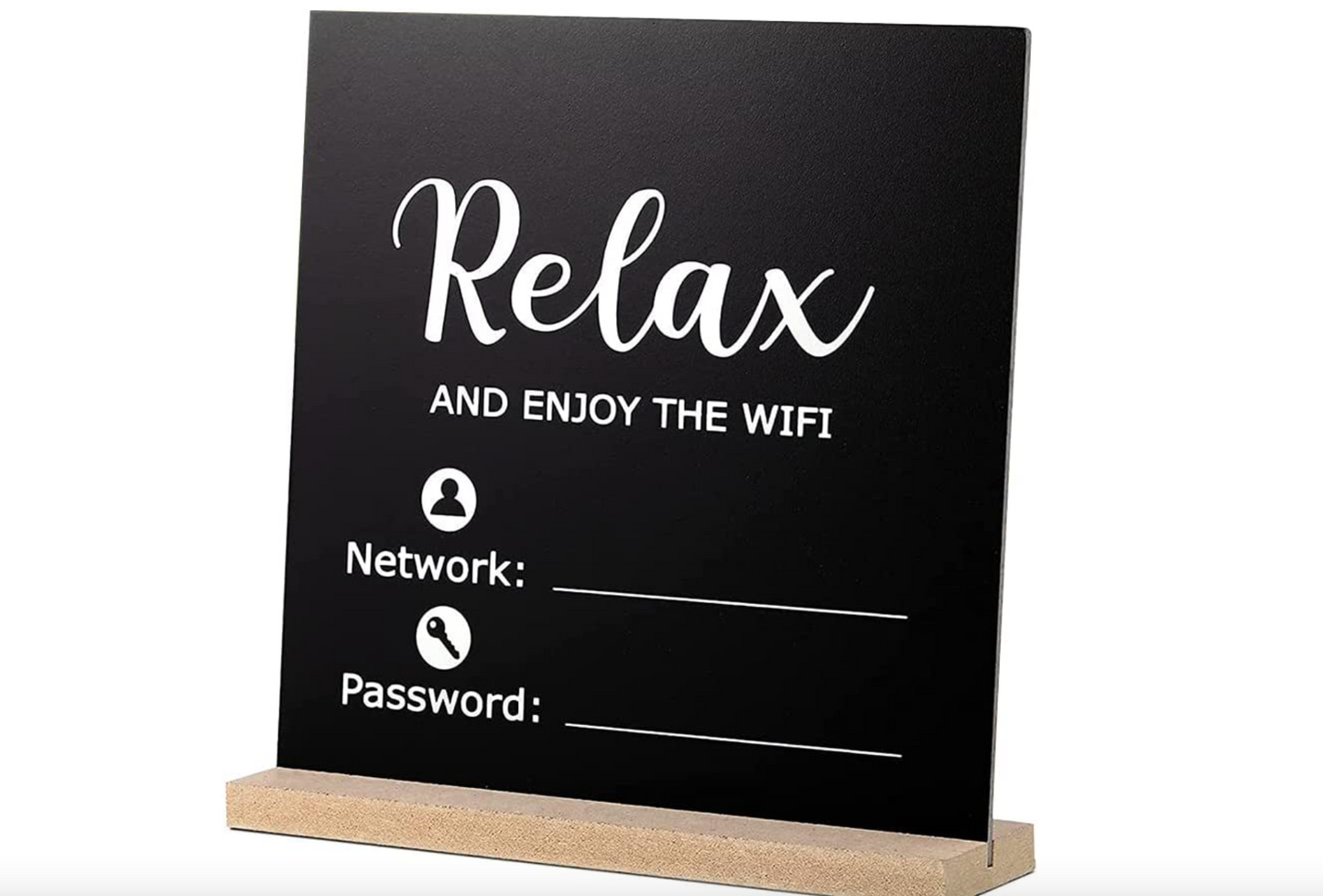 WiFi Chalkboard Sign